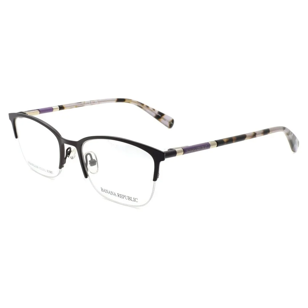 Banana Republic BR226 SK4 Women's Glasses Half-rim 50-18-135 Burgundy Wine